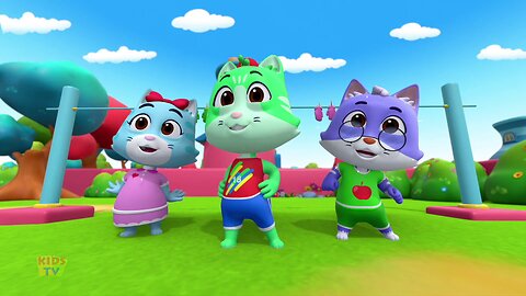 Three Little Kittens - Nursery Rhyme & Kids Cartoon by Boom Buddies