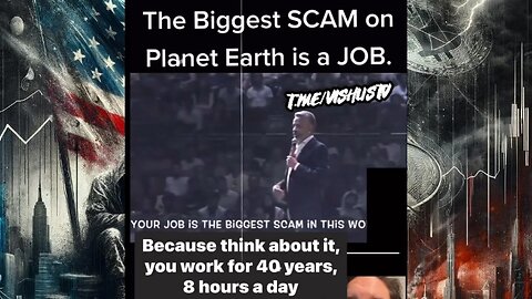 The Biggest Scam On The Planet Earth Is A Job... 😮 #VishusTv 📺