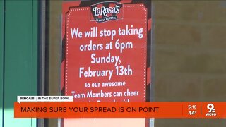 Some Cincinnati businesses to close for Bengals Super Bowl appearance