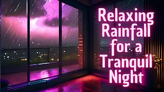 "Soothing Rain Sounds for Deep Sleep | Relaxing Rainfall for a Tranquil Night"