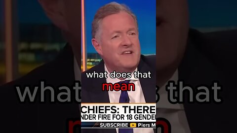 Piers Morgan 18 GENDER OPTIONS Debate!