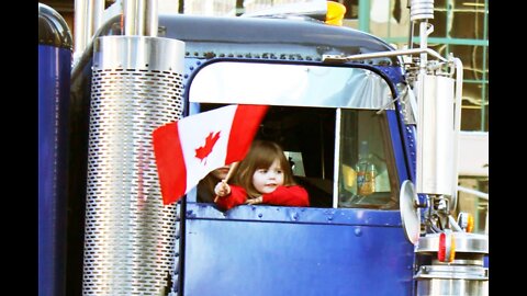 Ottawa Canada Truckers Put Coward Trudeau Into Hiding - Taking Down COVID