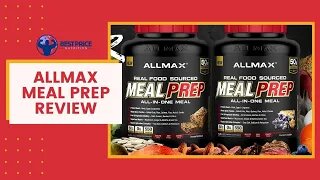 Allmax Nutrition Meal Prep All-In-One Real Food Meal Replacement Review & Overview 🍎🍇🍄🥑