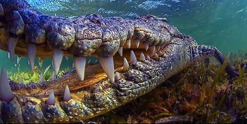 Jaws of the Giants: Unveiling the World's Largest Crocodile in Astonishing Footage