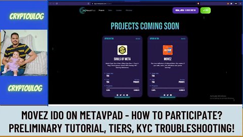 Movez IDO On Metavpad - How To Participate? Preliminary Tutorial, Tiers, KYC Troubleshooting!