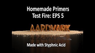 Homemade Primers: Test Fire EPS 5