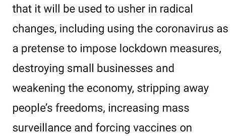 COVID LOCKDOWN POLICIES CAUSED TRAUMA