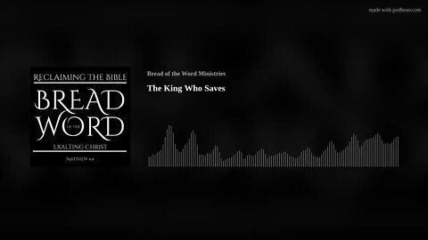 The King Who Saves
