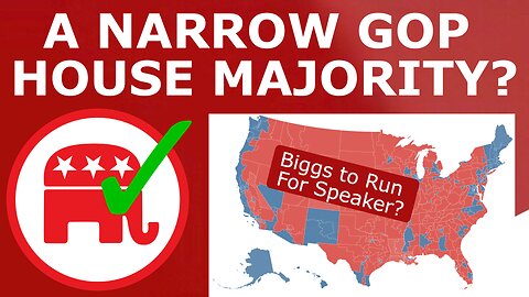 A NARROW MAJORITY! - Republicans Slated to Retake the House, But the Speaker Is in Question