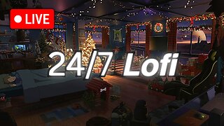 🎄 24/7 Christmas Lo-fi 🎄 Radio Chill 🎵 / s l e e p / s t u d y / r e l a x ~ holiday vibes