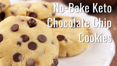 Keto No-Bake Chocolate Chip Cookies | Guilt-Free Sweet Treats