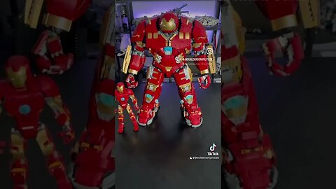 Iron Man Hulkbuster Alternate build! This things is MASSIVE! #shorts #lego #legoalternatebuild #moc