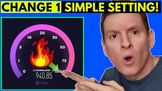 HOW TO MAKE YOUR Wi-Fi AND INTERNET SPEED FASTER WITH THIS 1 SIMPLE SETTING