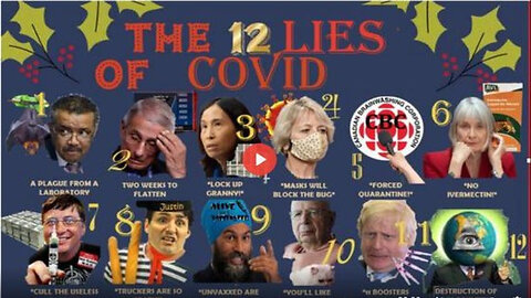 🎄🎅🤶 "The 12 Lies of Covid" Christmas Song 🎅🤶🎄