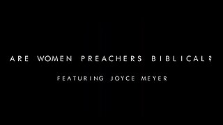 Female pastors/preachers are not Biblical