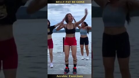 💃🏋️‍♀️ Belly Fat Be Gone: Effective Aerobic Exercises for a Trim Waistline 🌹 #short 5