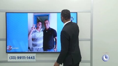 Tentativa de furto: menor arremessa pedra na vitrine de loja em Araçuaí