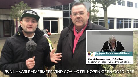 “Deug maffia” wil hotel kopen voor vluchtelingen opvang - BVNL Haarlemmermeer is tegen - CSTV
