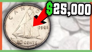 RARE CANADIAN COINS WORTH MONEY - COINS TO LOOK FOR IN POCKET CHANGE!!