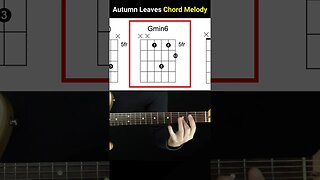 Autumn Leaves Chord Melody Demonstration