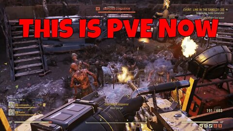 Fallout 76 This Is PvE Now So We Just Do PvP instead