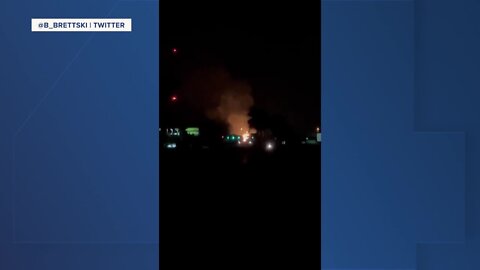 VIEWER VID: Fire at MW Horticulture