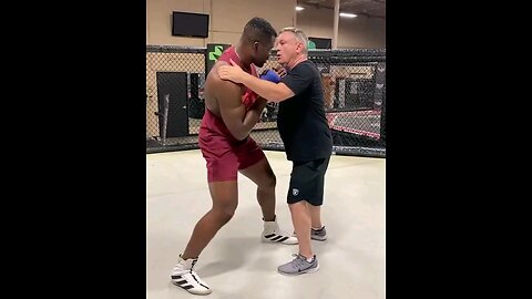 Coach Teddy Atlas is training Francis