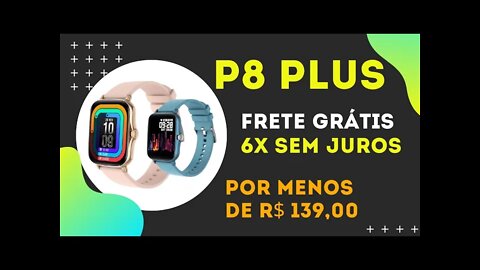 SmartWatch P8 Plus da Colmi e Lemfo! Menos de R$ 139,00! Frete Grátis! Unboxing e conexão com App!