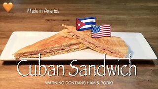 Delicious 🇨🇺 Cuban Sandwich Made In 🇺🇸 America