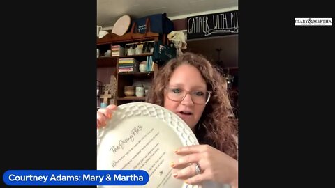 Mary & Martha Product spotlight and devotional time!