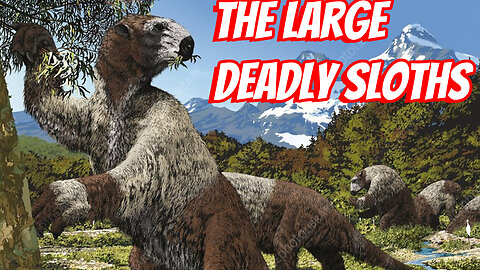 The Biggest Sloth To Ever Exist!