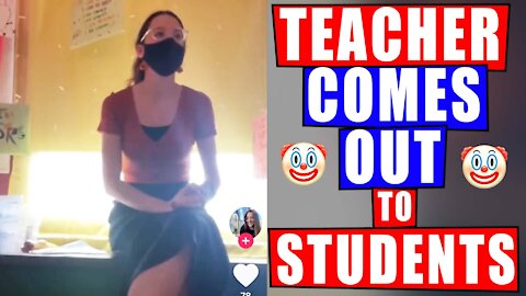 WOKE Teacher Comes Out to Her Students During Class and Records to TikTok for National Coming Day