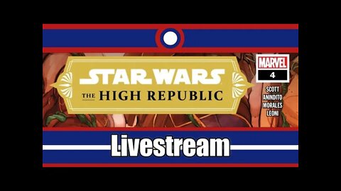 Star Wars The High Republic Comic Livestream Part 3