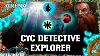 🔴⚪🔵CYC DETECTIVE🔵⚪🔴|| Streets of New Capenna || [MTG Arena] Bo1 Red White Blue Cycling Explorer Deck