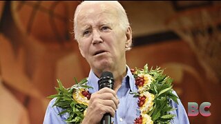 Joe Biden Comparing Maui Fires to Almost Losing His Corvette Sparks Fury