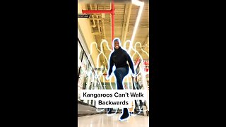 Kangaroos Can’t Walk Backwards