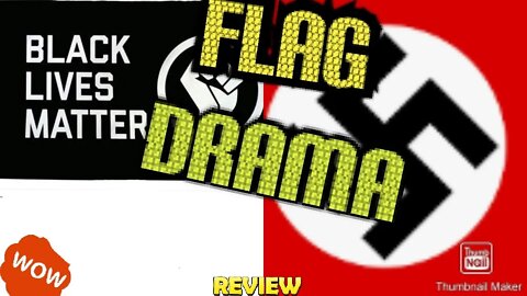NEIGHBORS ARGUE OVER BLM & NAZI FLAGS BEING REMOVED