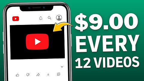 Make Money Online Watching Videos (12 VIDEOS = $9.00)