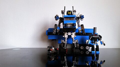 Transformers Lego Building Instructions Blue Haze