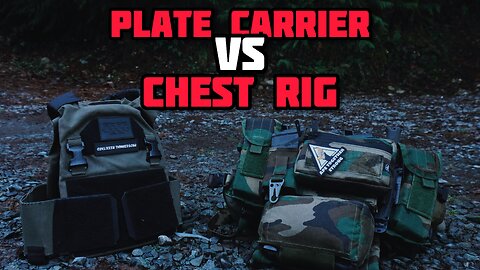 Plate carrier vs chest rig