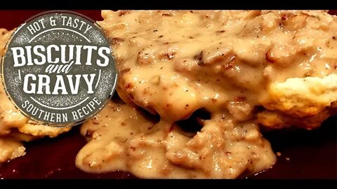 THE BEST BISCUITS AND GRAVY I'VE EVER MADE! | Kitchen Bravo