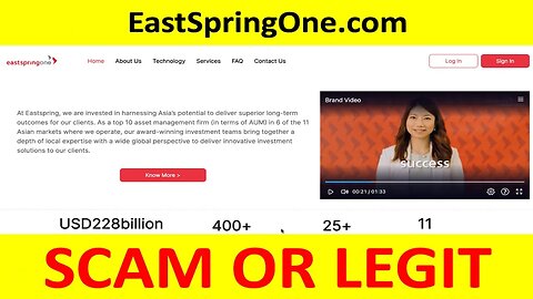 EastSpringone scam or legit | Review