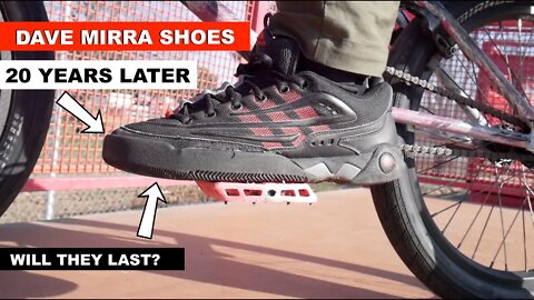 ** BMX SHOES 20 YEARS LATER! ** --ADIDAS DAVE MIRRA--