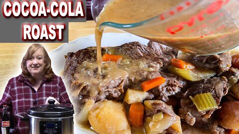 COCOA-COLA ROAST in the Slow Cooker, A Tender Roast Recipe