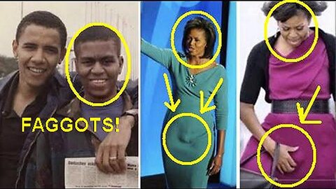 FAGGOT Michelle Obama aká Michael Lavon Robinson’s (Big Mike) is a MAN!