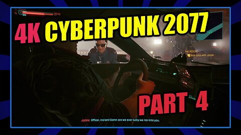 4K Cyberpunk 2077 Part 4, X Box Series X Gameplay, 2022