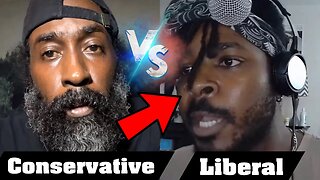 BLACK LIBERAL DEBATES CONSERVATIVES ON TRUMP CHARGES!