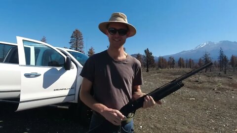 Target Shooting and Exploring in Weed, CA - last time we were here, this was a thriving desert