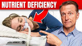 Sleep Apnea: Is it Really a Nutritional Deficiency? Dr. Berg Explains
