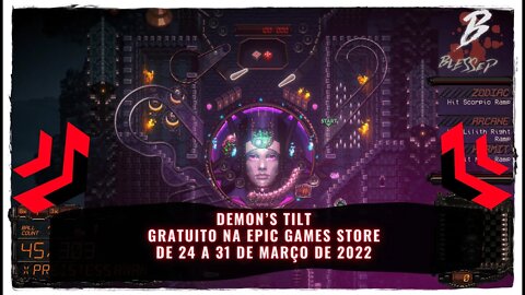 Demon’s Tilt Gratuito na Epic Games Store de 24 a 31 de Março de 2022